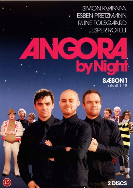 Cover for Drengene fra Angora · Angora by Night - Sæson 1, Afsnit 1-18 (DVD) (2010)