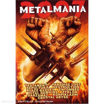 Metalmania 2007 (DVD & Cd) - Metalmania 2007 / Various - Film - METAL MIND - 5907785031272 - 3. marts 2008