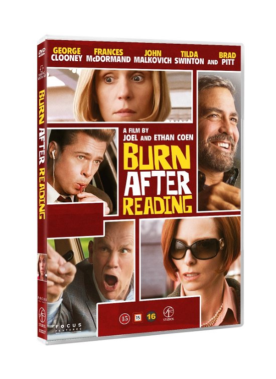 Cover for Burn After Reading (DVD) (2022)