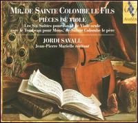 Cover for Savall Jordi · Pieces De Viole 6 Suite Pour Basse (CD) (2005)