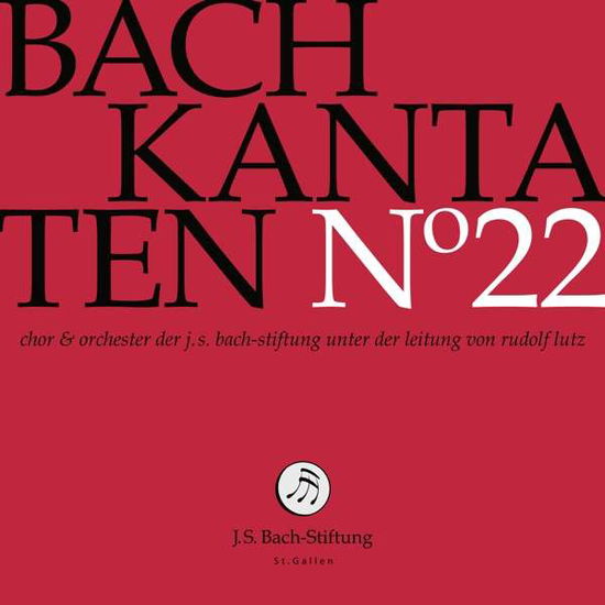 Kantaten No.22 - Frank Peter Zimmermann - Music - JS BACH STIFTUNG - 7640151160272 - May 3, 2018