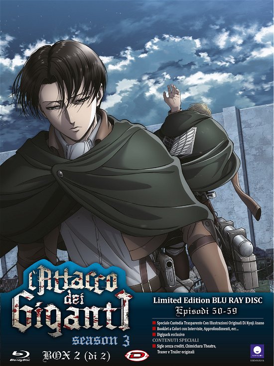 Cover for Attacco Dei Giganti (L') · Stagione 03 Box #02 (Eps 13-22) (2 Blu-Ray) (Ltd Edition) (Blu-ray) [Ltd edition] (2019)
