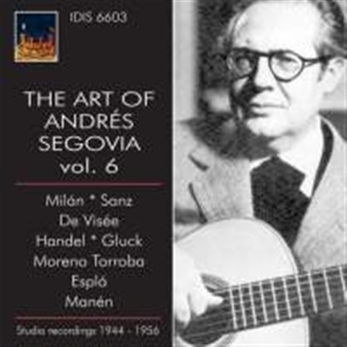 Cover for Anonymous / Espla / Gluck · Art of Andres Segovia (CD) (2010)