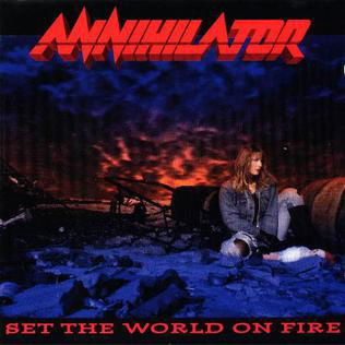 Annihilator · Set The World On Fire (LP) [Black Vinyl edition] (2023)
