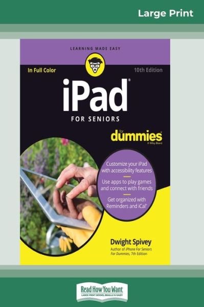 Cover for Dwight Spivey · Ipad for Seniors for Dummies, 10th Edition (Paperback Bog) (2019)
