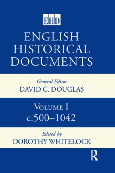 Cover for David Douglas · English Historical Documents Set - English Historical Documents (Bog) (2013)