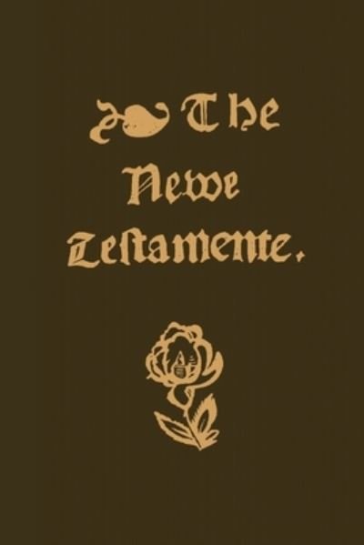 Cover for William Tyndale · The New Testament (Pocketbok) (2010)