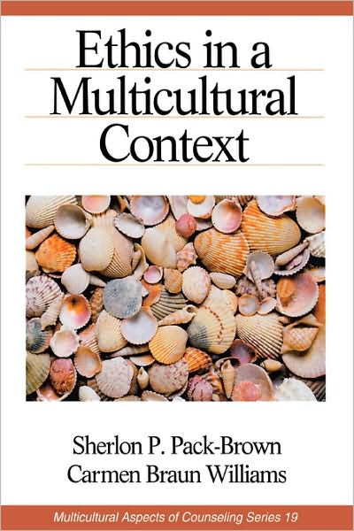 Cover for Pack-Brown, Sherlon P. (Patricia) · Ethics in a Multicultural Context - Multicultural Aspects of Counseling series (Paperback Book) (2003)