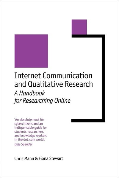 Cover for Chris Mann · Internet Communication and Qualitative Research: A Handbook for Researching Online - New Technologies for Social Research series (Paperback Bog) (2000)