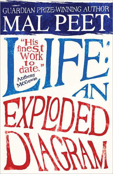 Cover for Mal Peet · Life: an Exploded Diagram (Boston Globe-horn Book Honor Fiction &amp; Poetry) (Hardcover Book) (2011)