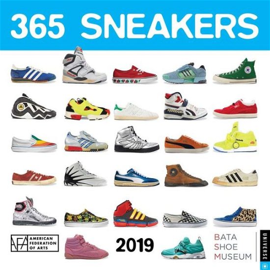Cover for Universe Publishing · 365 Sneakers 2019 Square Wall Calendar (Pocketbok) (2018)