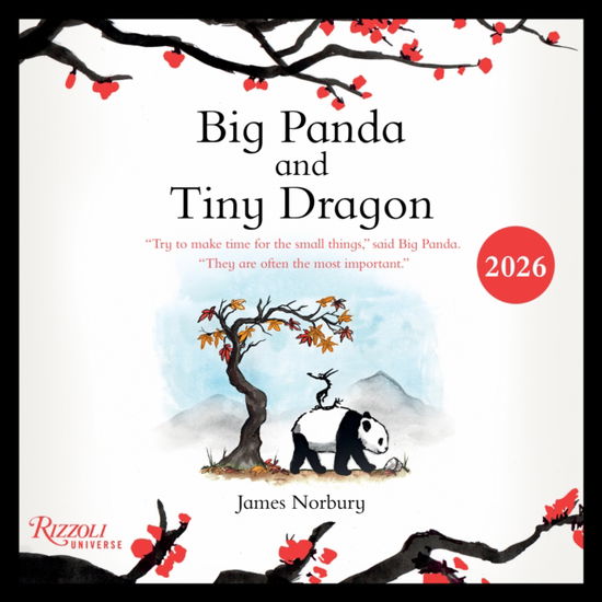 Cover for James Norbury · Big Panda and Tiny Dragon 2026 Wall Calendar (Calendar) (2025)