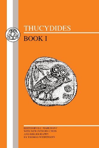 Thucydides - BCP Greek Texts - Thucydides - Books - Bloomsbury Publishing PLC - 9780862920272 - June 1, 1991