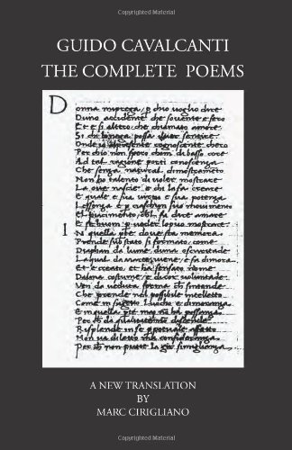 Guido Cavalcanti: Complete Poems - Guido Cavalcanti - Livres - Italica Press - 9780934977272 - 28 décembre 2009