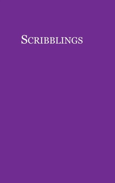 Cover for John Winthrop · Scribblings (Gebundenes Buch) (2007)