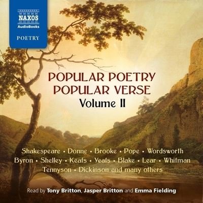 Cover for William Shakespeare · Popular Poetry, Popular Verse - Volume II (CD) (2019)