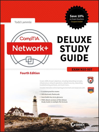 Cover for Todd Lammle · CompTIA Network+ Deluxe Study Guide: Exam N10-007 (Innbunden bok) [4th edition] (2018)