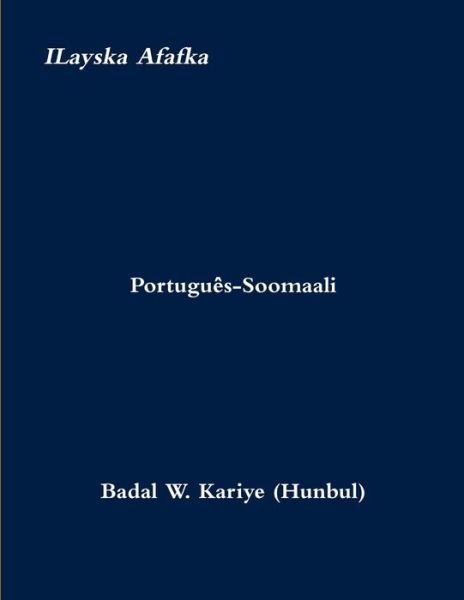 Cover for Badal W. Kariye · Português-Soomaali (Buch) (2013)