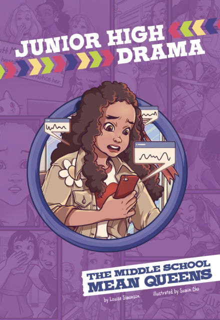 Cover for Louise Simonson · The Middle School Mean Queens - Junior High Drama (Pocketbok) (2023)
