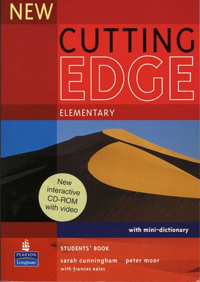 New Cutting Edge Elementary Students Book and CD-Rom Pack - Cutting Edge - Sarah Cunningham - Książki - Pearson Education Limited - 9781405852272 - 1 marca 2007