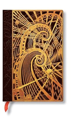 Cover for Paperblanks · The Chanin Spiral (New York Deco) Mini Lined Hardcover Journal - New York Deco (Hardcover Book) (2021)