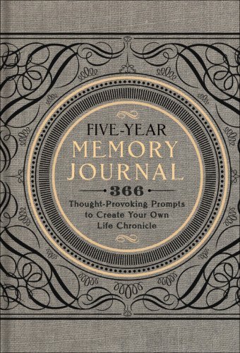 Cover for Union Square &amp; Co. · Five-Year Memory Journal: 366 Thought-Provoking Prompts to Create Your Own Life Chronicle - Gilded, Guided Journals (Inbunden Bok) [Jou edition] (2014)