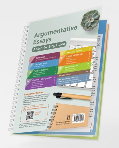 Cover for Broadview Press · Argumentative Essays: A Step-by-Step Guide (Map) (2022)