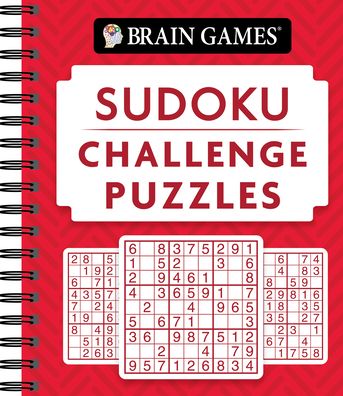 Cover for Publications International Ltd · Brain Games - Sudoku Challenge Puzzles (Spiralbok) (2022)