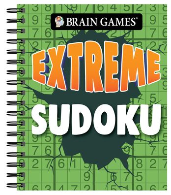 Cover for Publications International Ltd · Brain Games - Extreme Sudoku (Spiralbok) (2021)