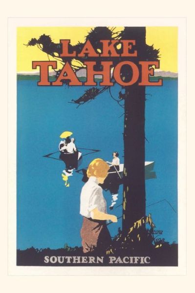 Cover for Found Image Press · Vintage Journal Travel Poster for Lake Tahoe (Book) (2022)