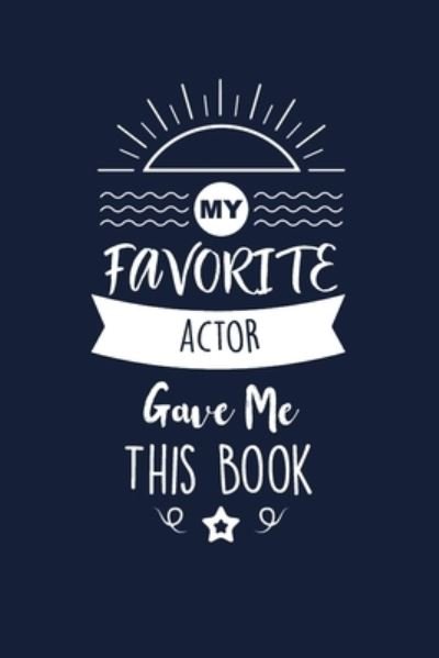 Cover for Med Reda Publishing · My Favorite Actor Gave Me This Book (Paperback Bog) (2020)