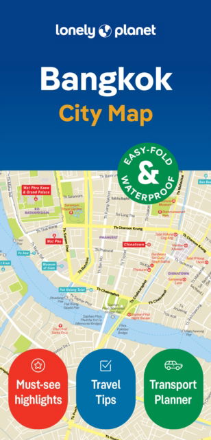 Cover for Lonely Planet · Lonely Planet Bangkok City Map - Map (Landkarten) (2024)