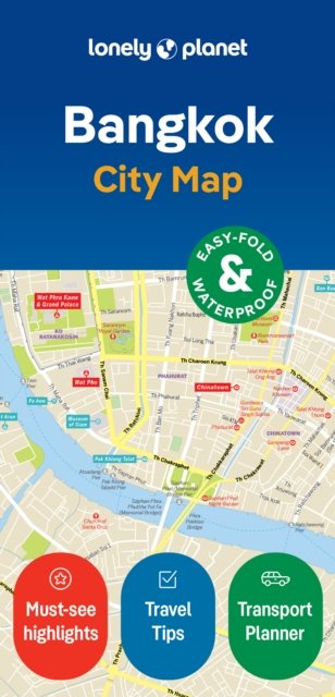 Lonely Planet Bangkok City Map - Map - Lonely Planet - Books - Lonely Planet Global Limited - 9781787015272 - July 12, 2024