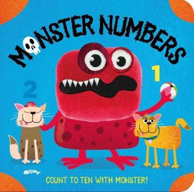 Cover for Adam Bestwick · Monster Numbers Finger Puppet Book (Board book) (2019)