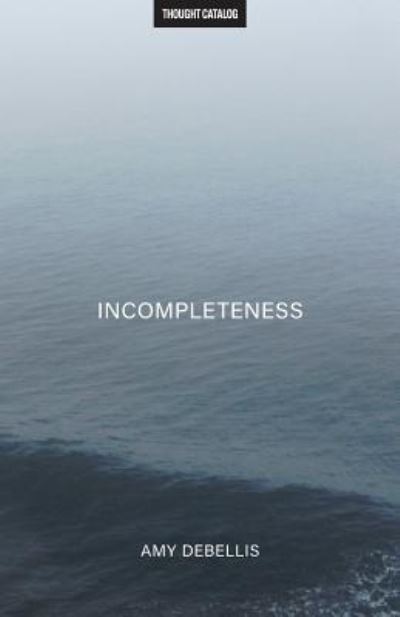 Cover for Amy DeBellis · Incompleteness (Paperback Book) (2016)