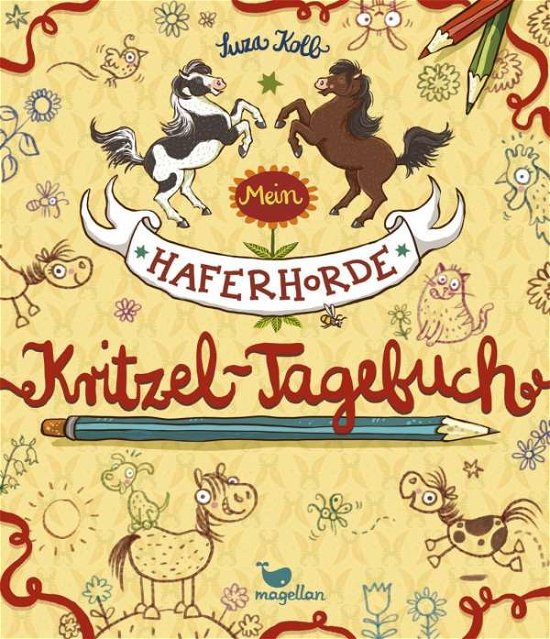Mein Haferhorde-Kritzel-Tagebuch - Kolb - Books -  - 9783734840272 - 