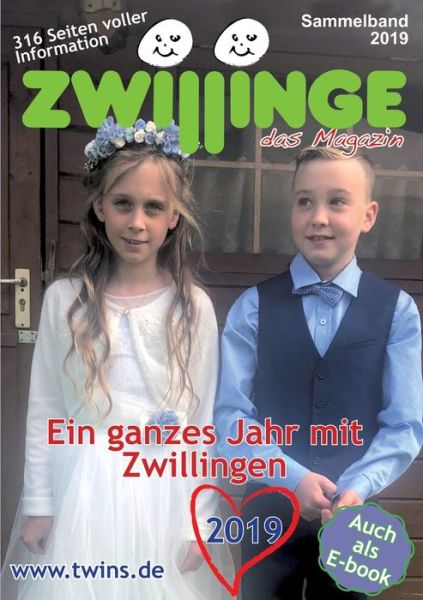 Cover for Zwillinge - das Magazin 2019: Ein ganzes Jahr mit Zwillingen 2019 (Paperback Book) (2020)