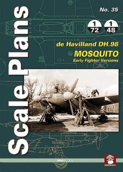 Cover for Dariusz Karnas · De Havilland Mosquito: Early Fighter Versions - Scale Plans (Paperback Book) (2016)