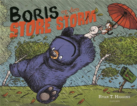 Cover for Ryan T. Higgins · Bjørnen Boris: Boris og den store storm (Innbunden bok) [1. utgave] (2019)