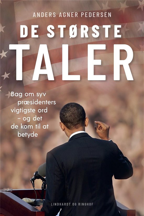 Cover for Anders Agner Pedersen · De største taler (Gebundesens Buch) [1. Ausgabe] (2022)