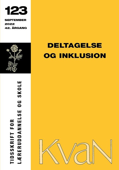 Cover for Christina Holm Poulsen · Deltagelse og inklusion – KvaN 123 (Sewn Spine Book) [1. Painos] (2022)