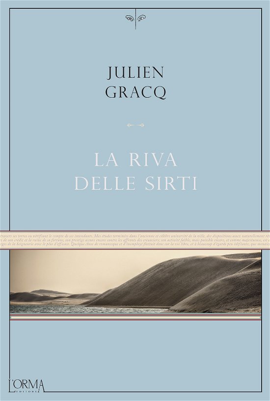 Cover for Julien Gracq · La Riva Delle Sirti (Book)