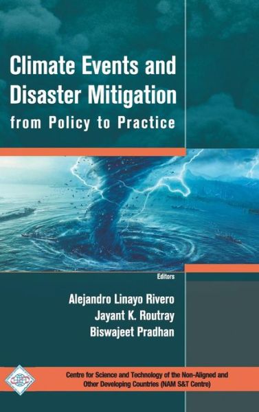 Cover for Alejandro Linayo Rivero · Climate Events and Disaster Mitigation from Policy to Practice (Hardcover Book) (2018)