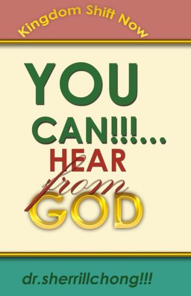 Cover for Sherrill Chong · YOU CAN... Hear From God (Pocketbok) (2019)