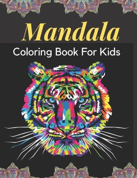 Cover for Demahom Cheriet · Mandala Coloring Book For Kids (Paperback Book) (2020)