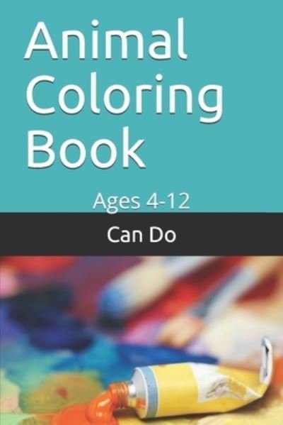 Cover for Can Do · Animal Coloring Book (Paperback Book) (2020)