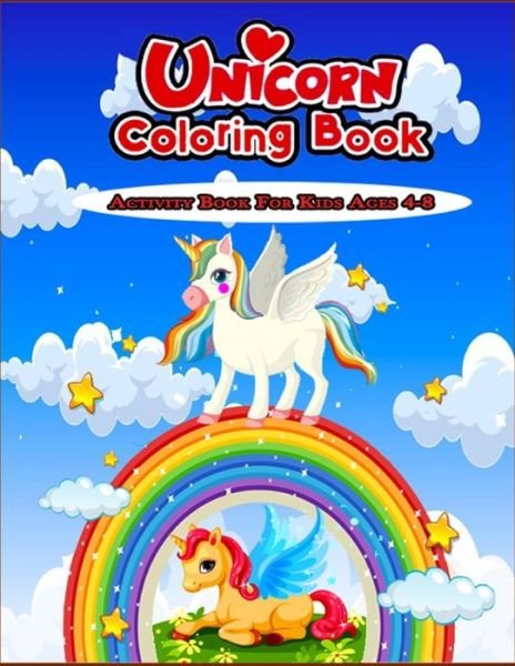 Cover for Unicorn Coloring · Unicorn Coloring Book (Paperback Book) (2021)