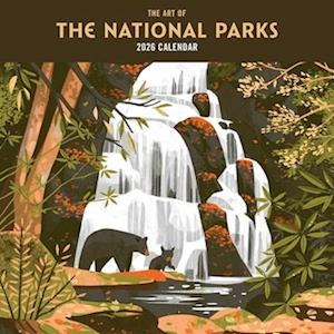 Cover for Fifty-Nine Parks · 2026 The Art of the National Parks Wall Calendar (Kalender) (2025)