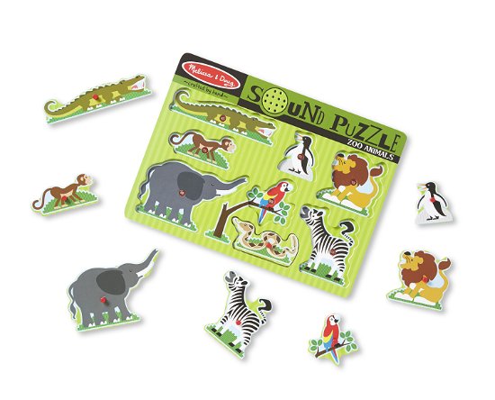Cover for Melissa &amp; Doug · Zoo Animals Sound Puzzle (10727) (Leksaker) (2017)