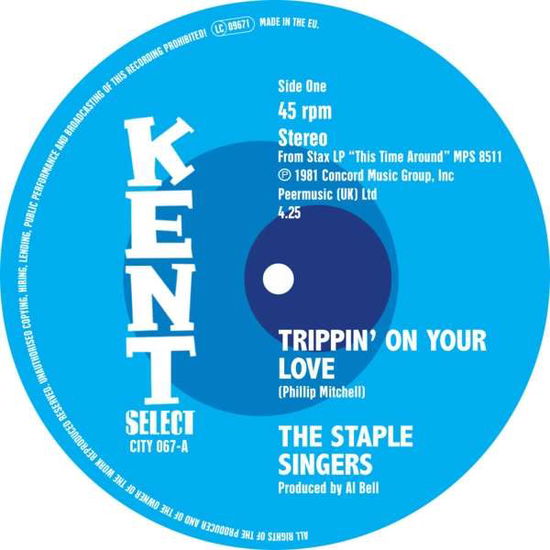 Cover for The Staple Singers · Trippin’ on Your Love (7&quot;) (2019)